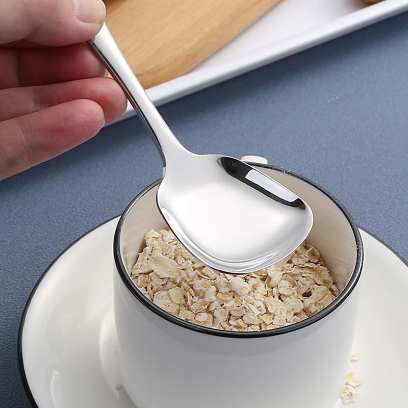 Big Salad Spoon Fork Set Stainless Steel Kitchen Food Server Pasta Utensils Public Gold Tableware Using Buffet Restaurant Tools