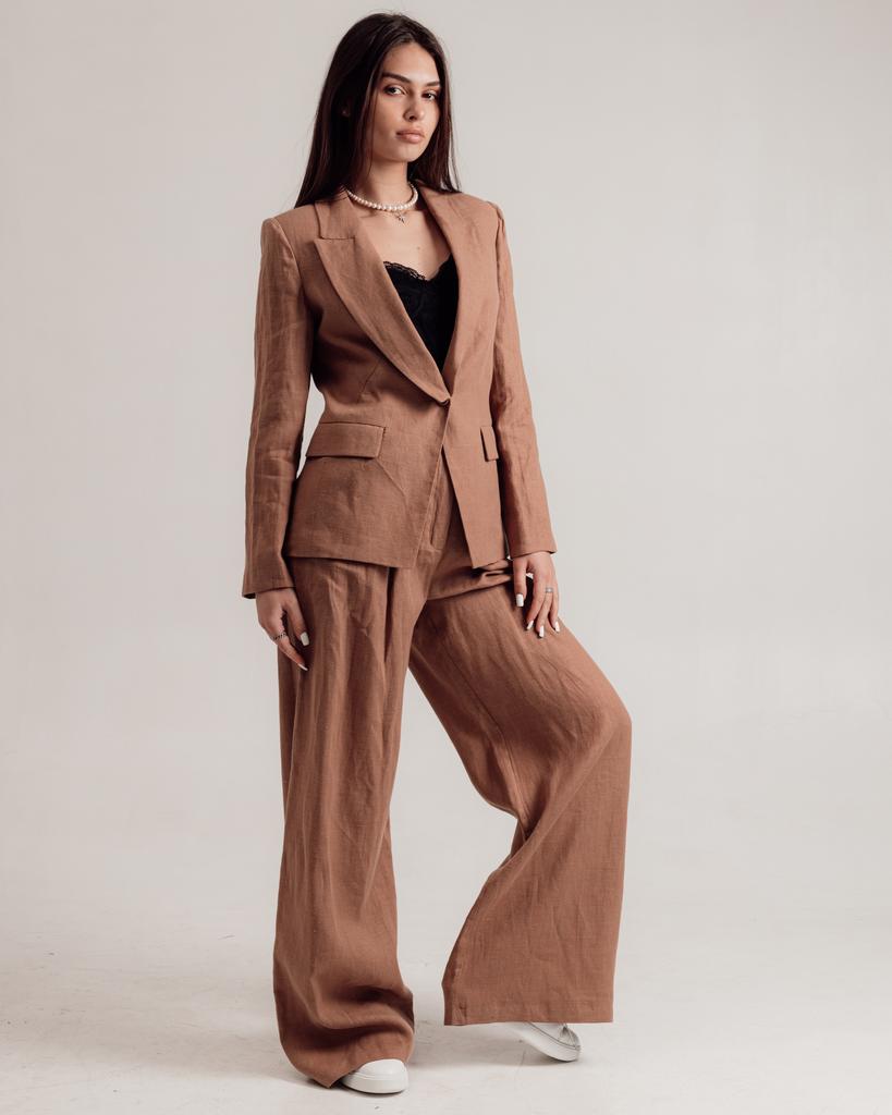 Suit Lennoy Sandrom 9776 S (36) Camel (jacket, Trousers)