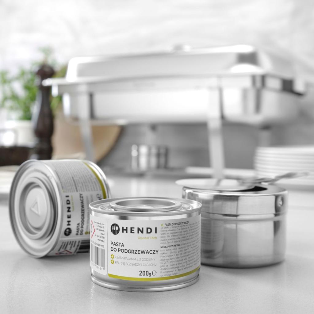 Pasta for Food Warmers Ethanol 200 G - 72 Cans