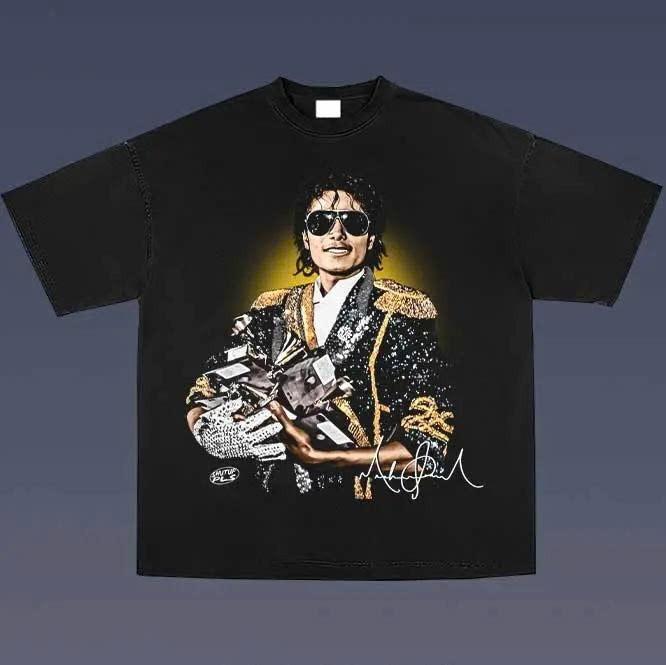 ФУТБОЛКА MICHAEL JACKSON, ПОДАРОК ДЛЯ ФАНАТА Унисекс Унисекс Футболка S