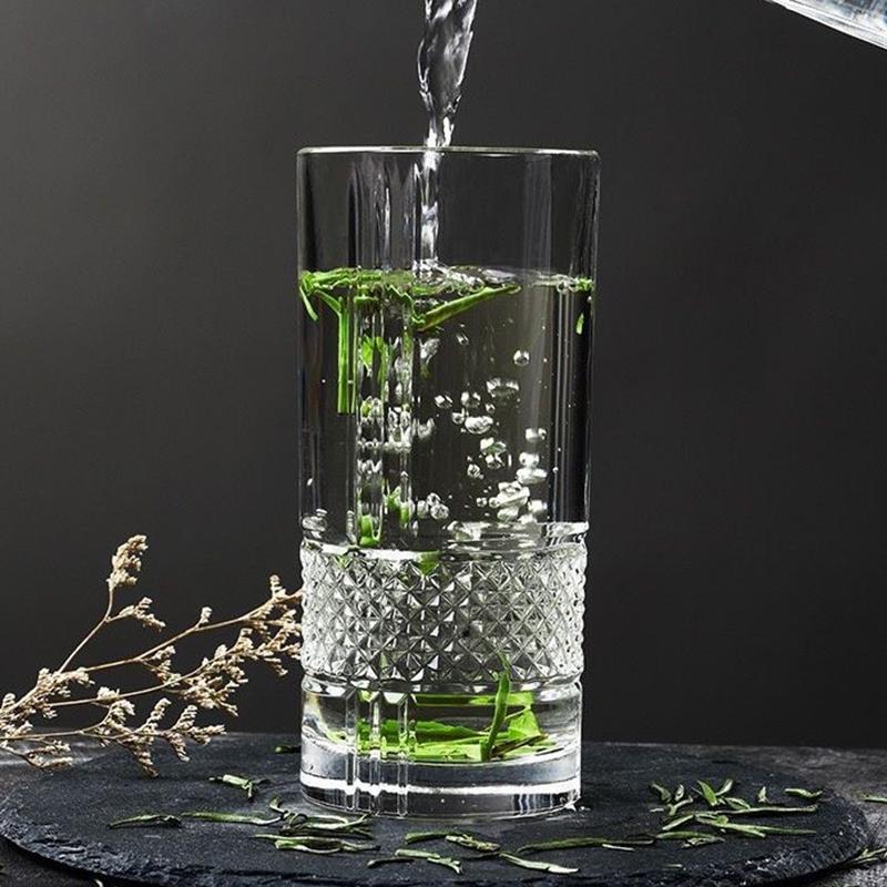 315ml/340ml Glasses Water Bottle Classic Colin Cup Diamond Patterned Coffee Cup Wine Cups Wedding Gifts Mugs Household Drinkware