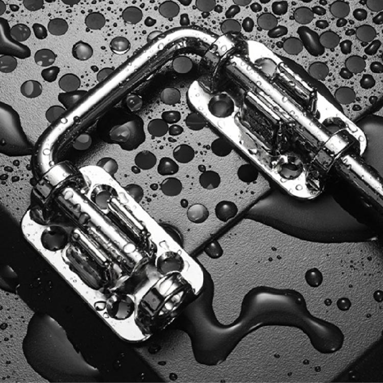 Steel Door Fastener Door Lock set with Mounting Hardware 180° Rotation Capacity easy installs for patios & Interior door