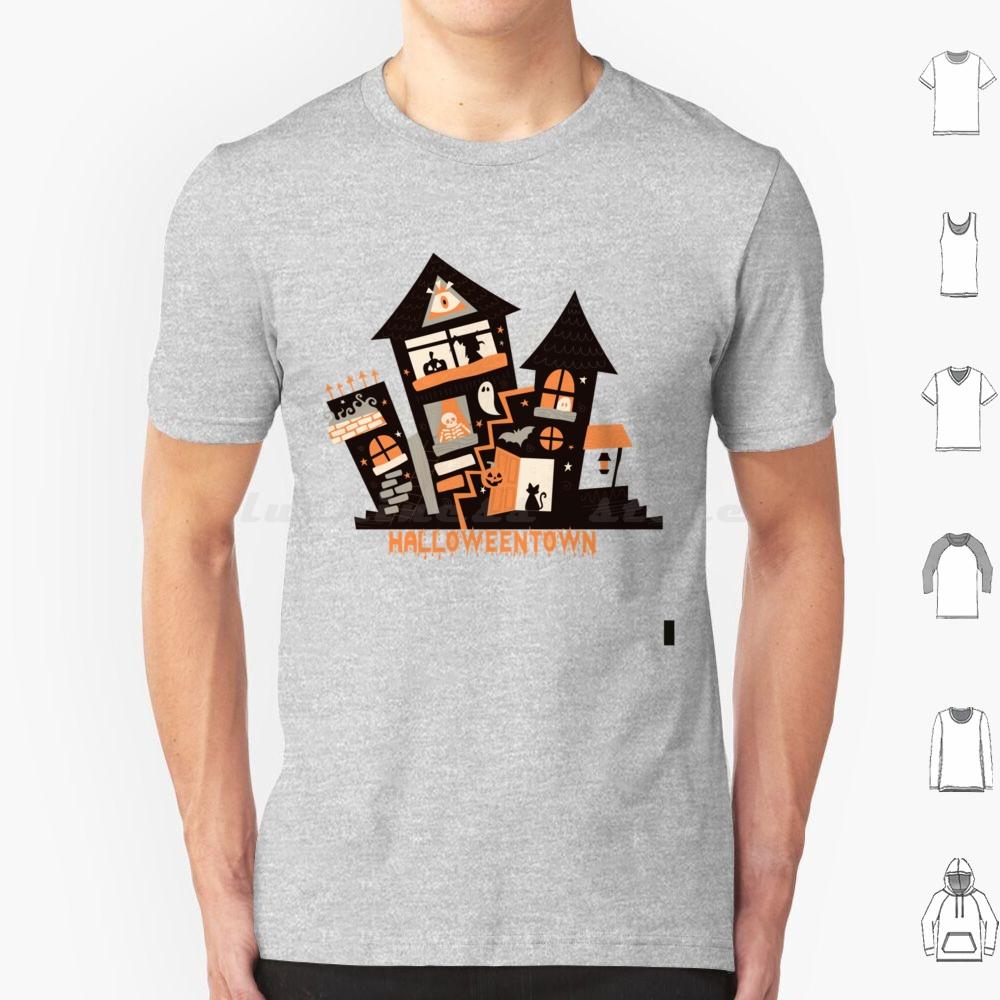 Halloween Town T Shirt 6xl Cotton Cool Tee Halloweentown Halloweentown University Halloween Halloweentown And Chill