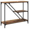 Console Table Reclaimed Wood 88.5 x 30 x 75 cm Engineered Wood