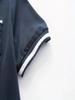 2025 Color Block Tasche Herren Sommer Casual Polo Sweatshirt