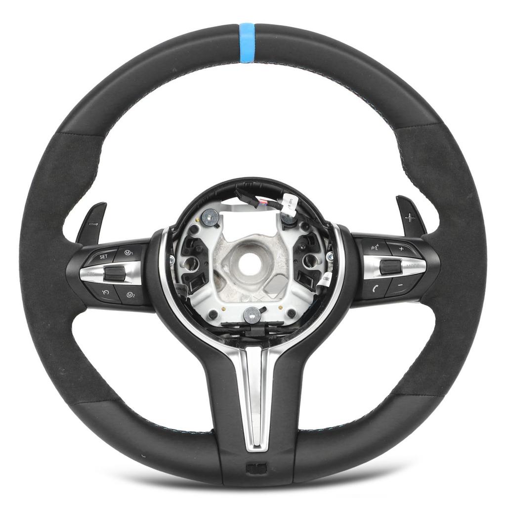 MP V2 Nappa Leather Suede Steering Wheel Wiith Finger Ridges for M5 M6 F10 F12 F13 F06 M Sport