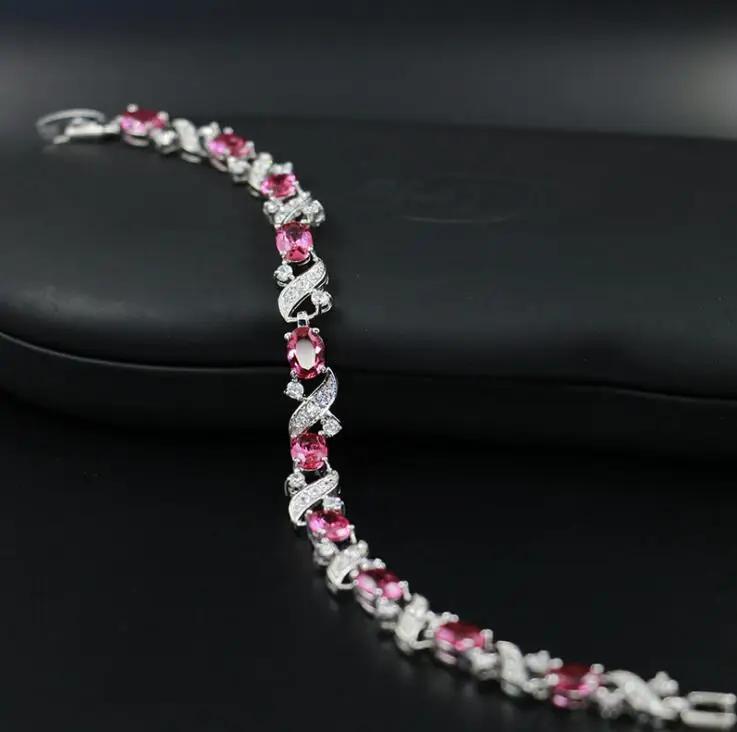 Fashion Crystal Gem Bracelet Temperament Elegant Charm Bracelet Jewelry Gift for Women