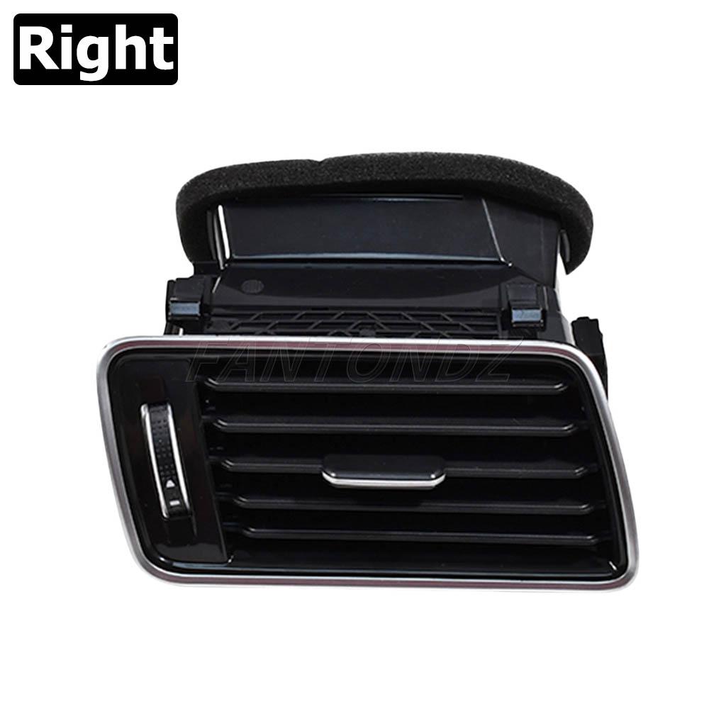3AD819701A 3AD819702A 3AD819728A Black Chrome Piano Paint Air Conditioning Outlet Vents For VW Passat B6 B7 2006-2011