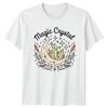 Magic Crystal Moon Boho Celestial Graphic TShirt Mystical Tee