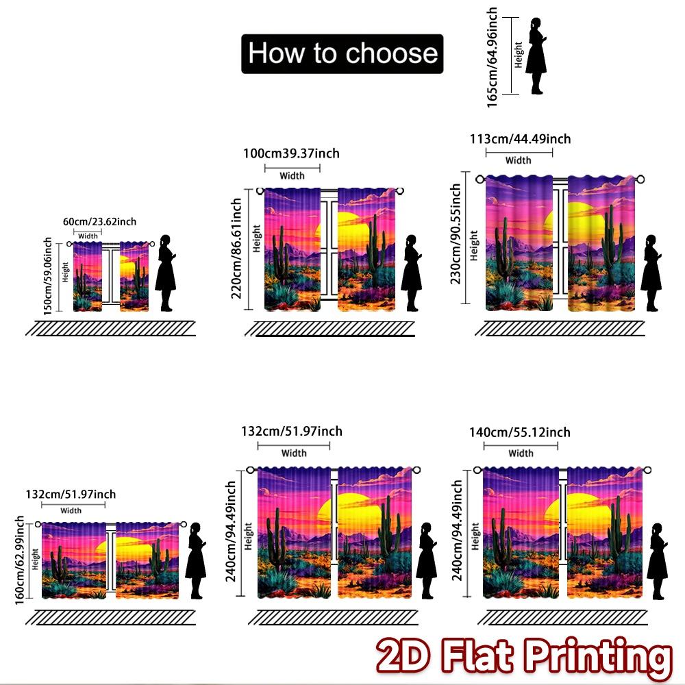 2D flat Photography Backdrop Party Backdrop Bright Desert Sunset 100% Polyester Anniversary Use for Suitable for bedroom,