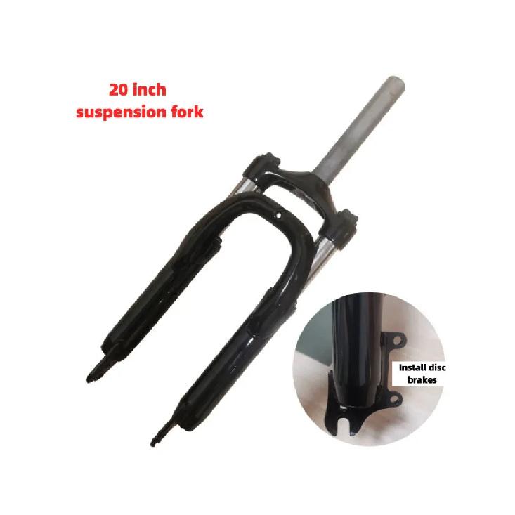 Bike Replacement Fork Legs 20-Inch Coil Spring Suspension Fork for Folding Bikes Replacement Parts 20inch