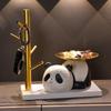 Panda Resin Home Decor: Key Storage, Living Room & Porch Accent, Housewarming Gift