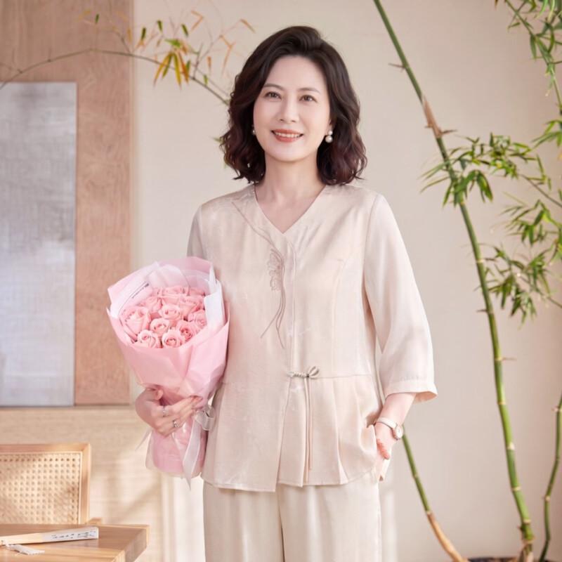 New Chinese Style Embroidered Summer Top 2XL