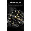 POEDAGAR Sport Casual Man Wristwatch Waterproof Stainless Steel Luminous Original Watch Date Week Quartz Watches Reloj
