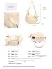 Unisex Nylon Crossbody Bag - Large Capacity, Sports Style, Cycling-Friendly Dumpling Design