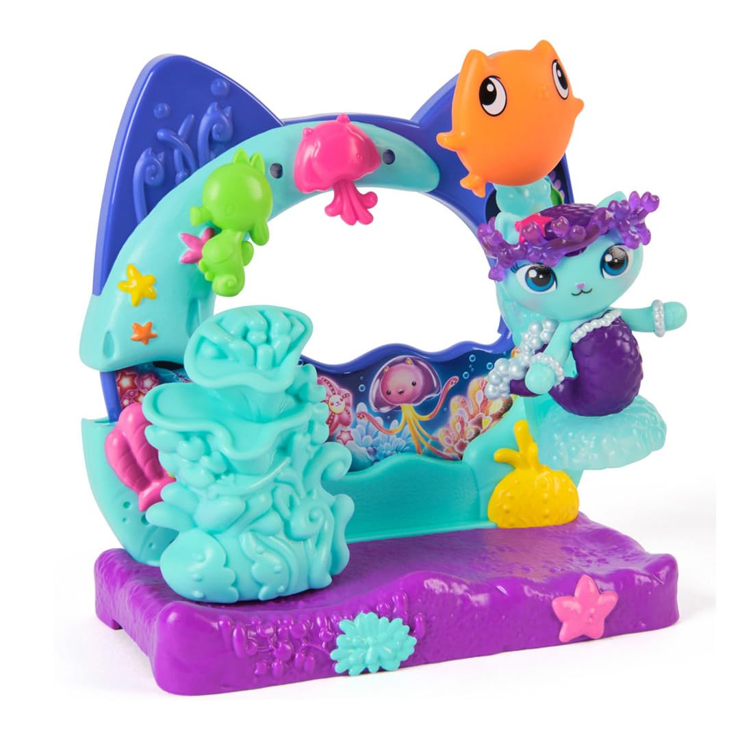 Takara Tomy Dollhouse The Movie Aquarium Balcony Set Gabby s Mercat s