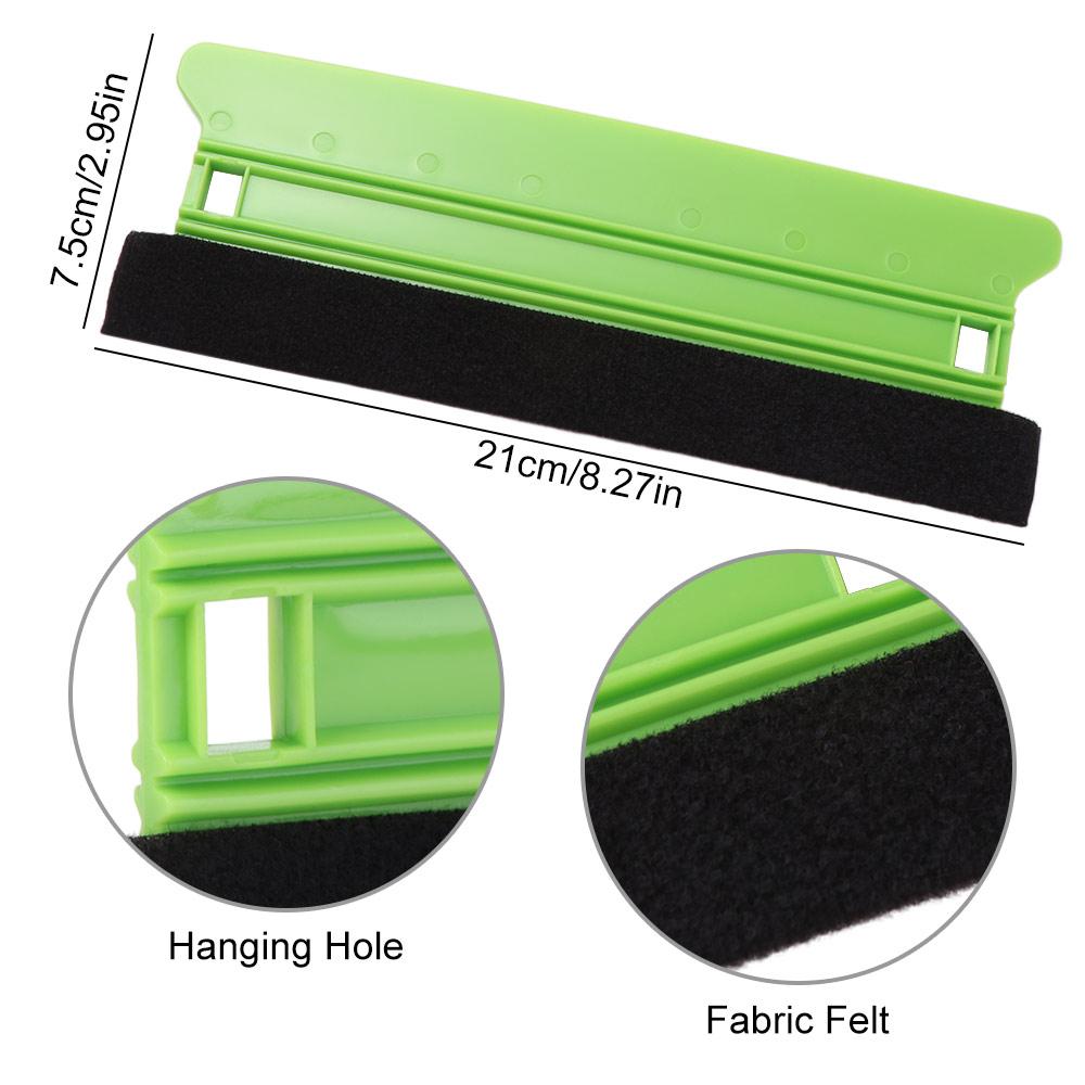 2Pcs Felt Edge Car Film Scraper Scratch-Free Vinyl Decal Applicator Wallpaper Smoother  Car Wrap