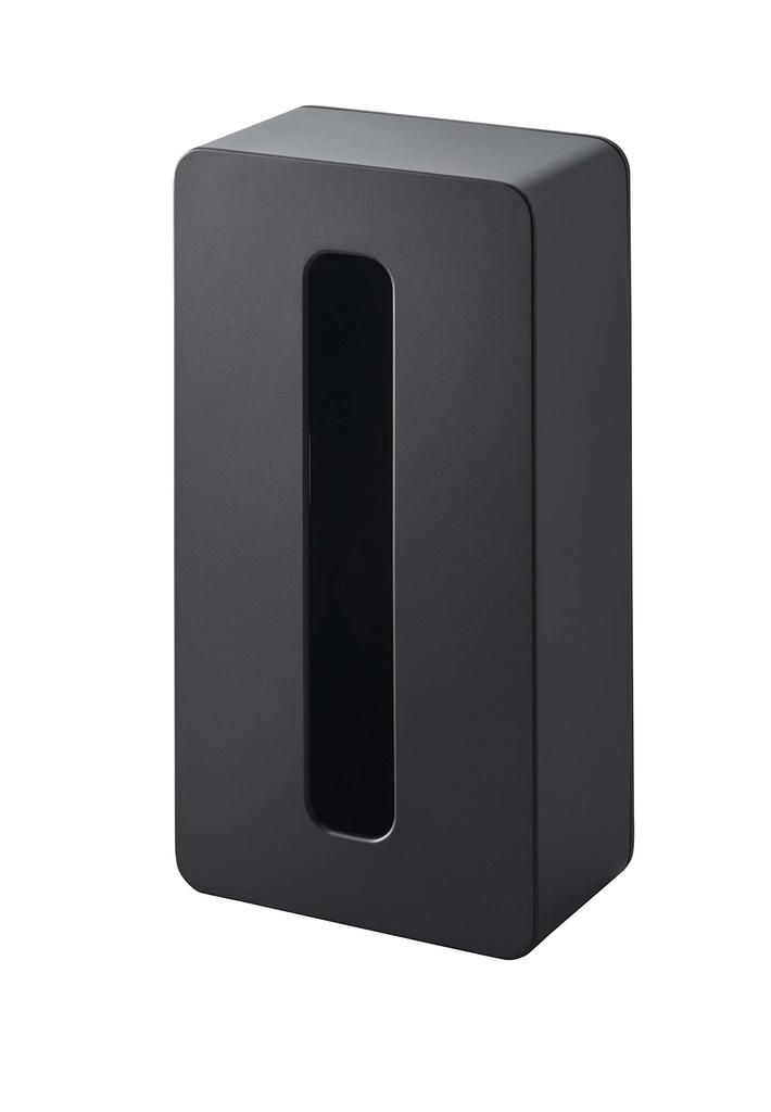 Yamazaki Magnetic Compact Tissue High Black soft pack tissues with inner dimensions of approximately W x 6cm D x Tower Soft Pack Tissue Cover Case,
