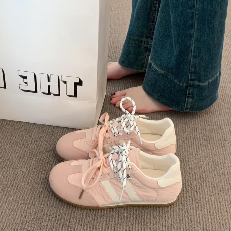 Korean Version of Yellow Forrest Gump Training Shoes Women's Shoes 2025 New Spring Thin-soled Lightweight Casual Sports Shoes Ins Tide