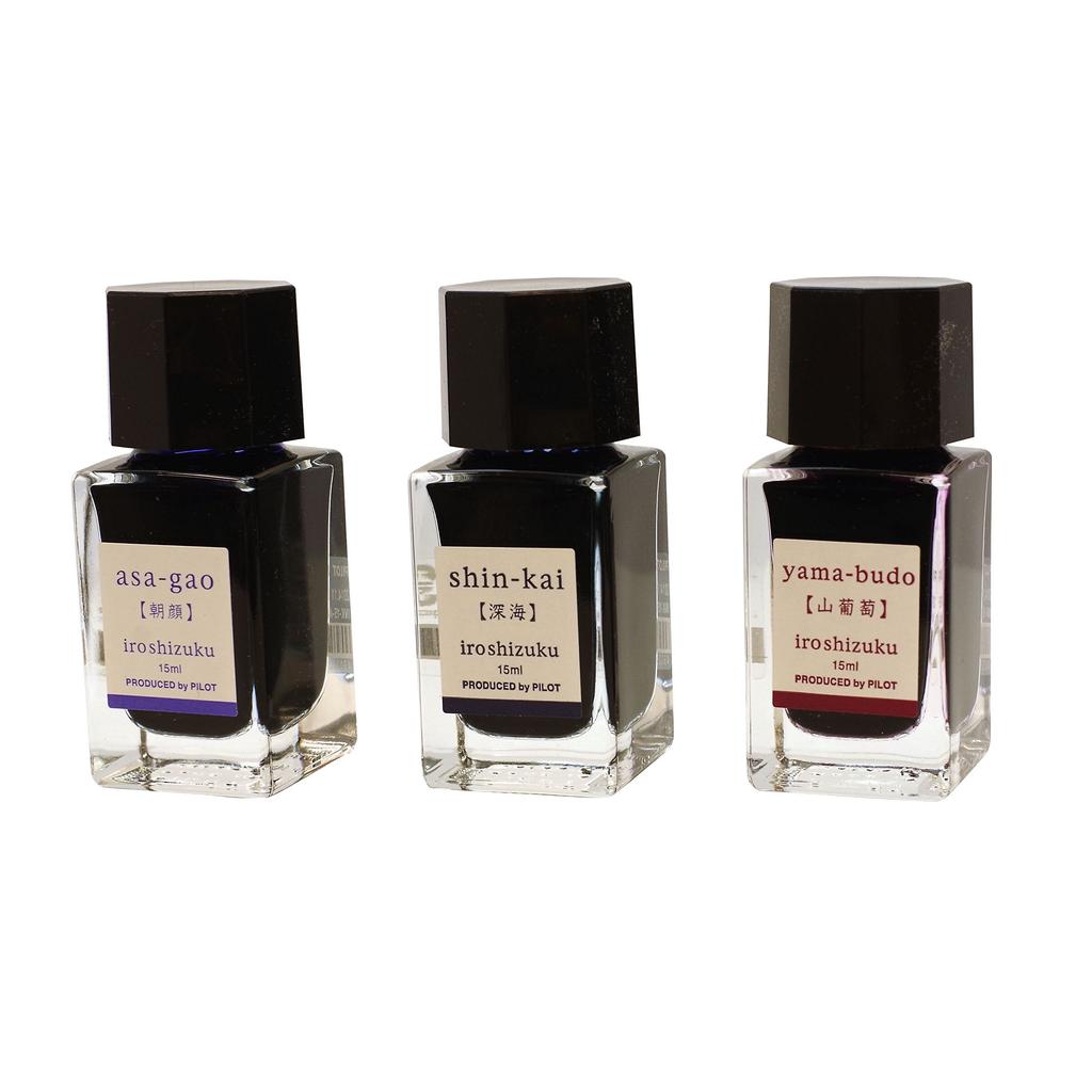 Pilot iroshizuku Fountain Pen Ink Set B 3-Color
