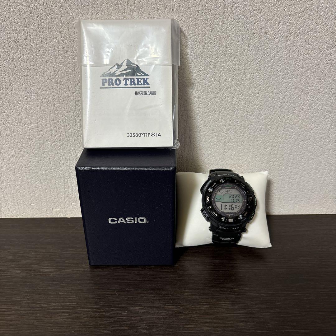

[USED] CASIO PRO TREK Digital Watch Black