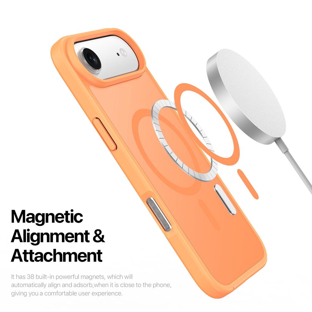 For iPhone 17 Air Case DUX DUCIS Yind Series PC+TPU Phone Cover Compatible with MagSafe