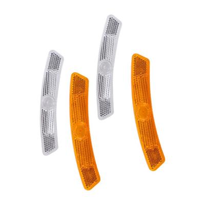 Warning Cycling Reflective Mount Spoke Reflector Reflective Sheet Bicycle Spoke Tube Reflector