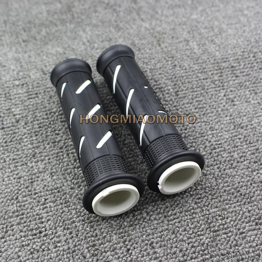 Atv Grips 7/8 Motorcycle Hand Grips - Rubber Handlebar Grips Pair In Multiple Colors 7/8 Handlebar Grips