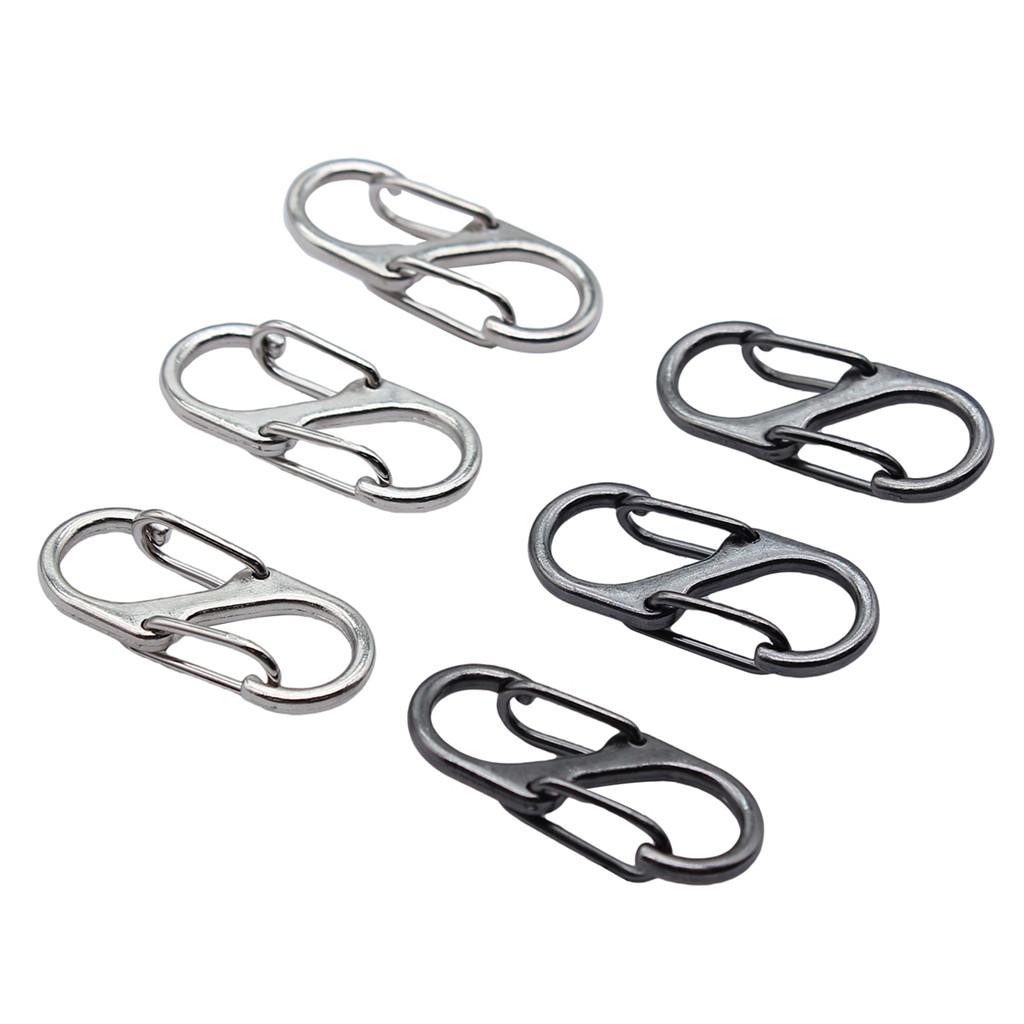 Key Rings 5 Sizes 3 Colors Nickel Iron Jewelry Making Parts Great for Dangle Parts Keychain Making