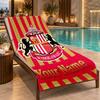 Custom Name Sunderland Beach Towel Personalized Text Soft Towel Swimming Travel Bath Gift