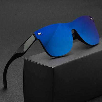 Luxury Over Size Glasses Women Anti-Reflective Mirror Sunglasses Square Plastic Eyeglasses Classic Women Men Sun Glasses Uv400