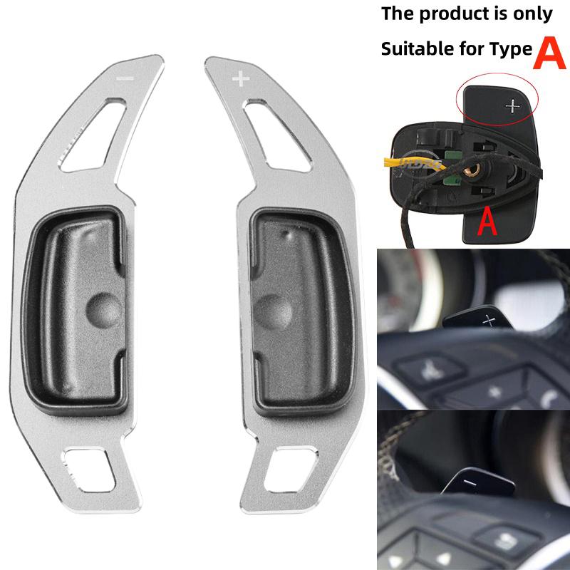 

Car Steering Wheel Paddle Shift Extension Shifters Dsg For Mercedes Benz A B M Class W176 W246 Glk Slk Cla Gla Sticker Styling