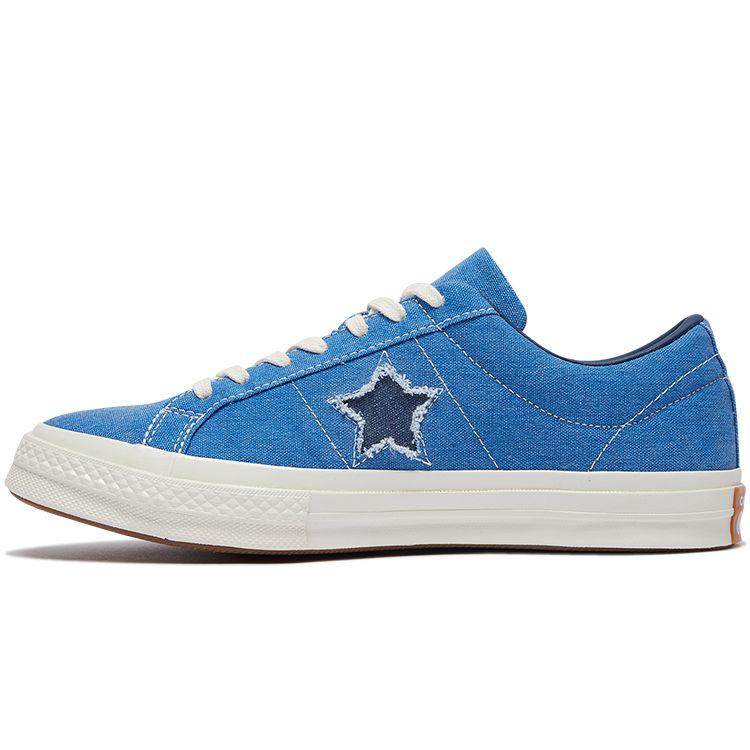 

Кроссовки унисекс Converse One Star Low Blue Темно-синие 164359C