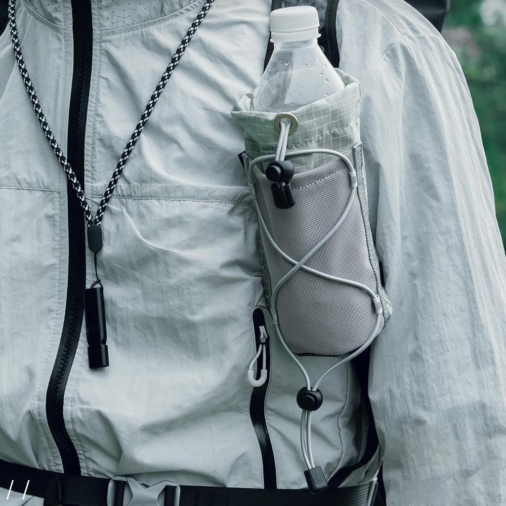 Outdoor Water Bottle Holder for Backpack Shoulder Strap Accessory Lightweight