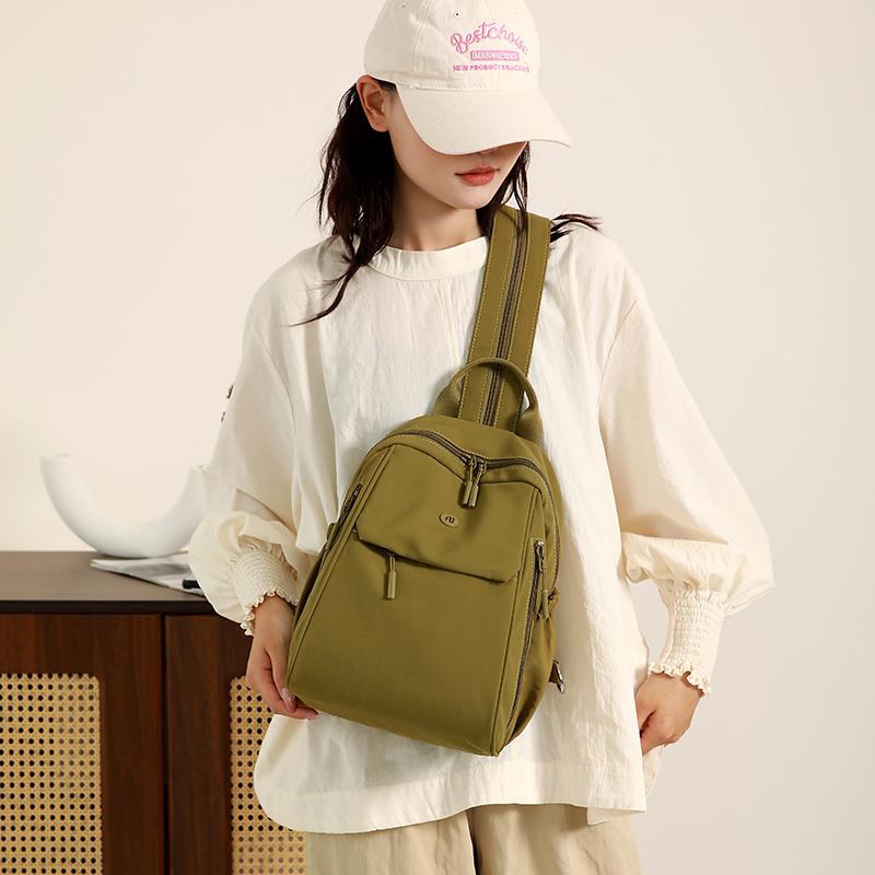 Large Capacity Women's Backpack Student Schoolbag Travel Bag