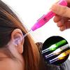 Alokaa (PACK OF 5) LED Flashlight Earpick Wax Remover With 1 Earbuds Cleaner Ear Cleaning Led Light Tools For Kids Baby Men And Women Ear Curette