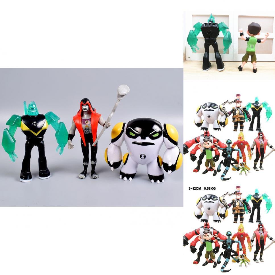 Ben 10 Pvc Action Figures Set Detailed Designs With Premium Quality Craftsmanship
