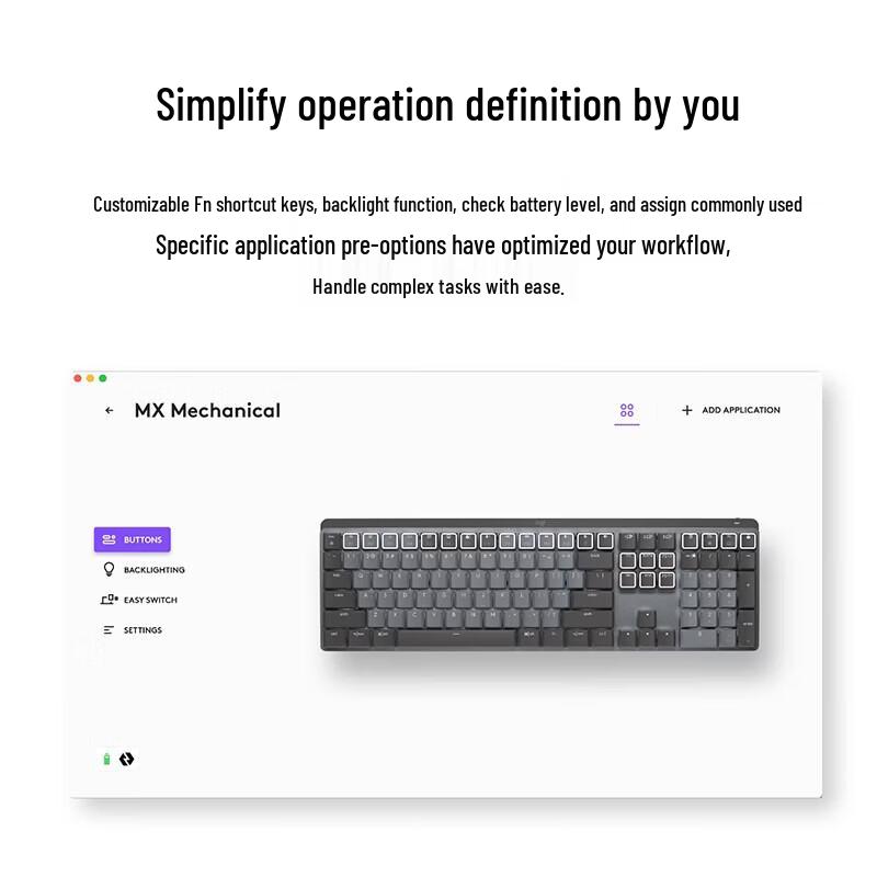 Logitech MX Mechanical Wireless Keyboard