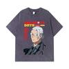 275 GSM Washed T-shirts 100% Cotton Sakamoto Days V7 Taro Print Unisex Heavy Cotton T Shirt