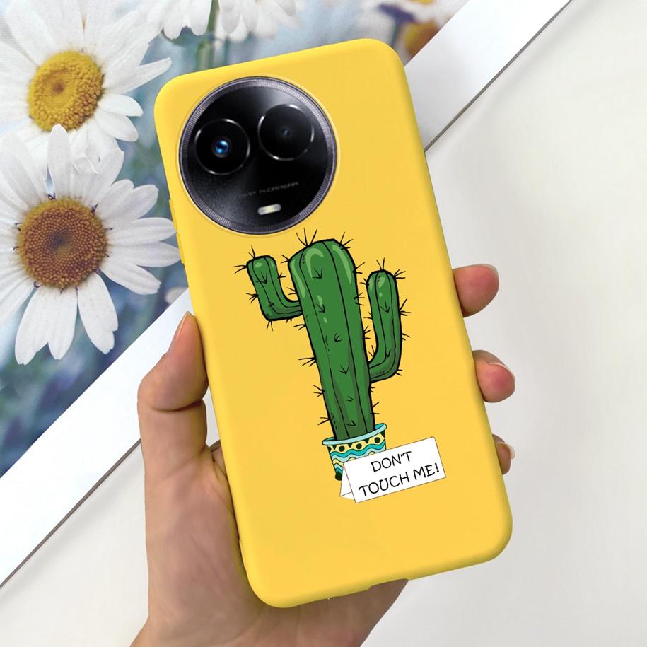Shockproof Case For Realme 11 5G / Realme 11X Phone Cover Fashion Girls Soft Silicone Funda For Realme11 11 X 2023 RMX3785 Coque