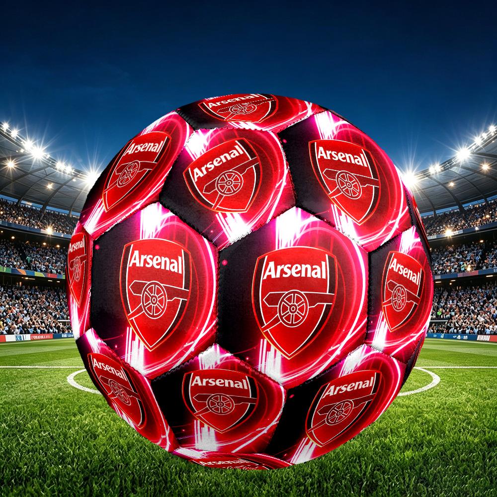 1pc Football Club Size 5 Soccer Ball, Standard Sport Football Firm Stitching for Training And Match, Gentle On the Feet, Durable and Unique