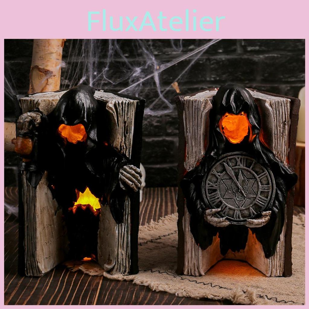 Skeleton Book Figurine Home Decor For Horror Theme Parties And Prop Halloween