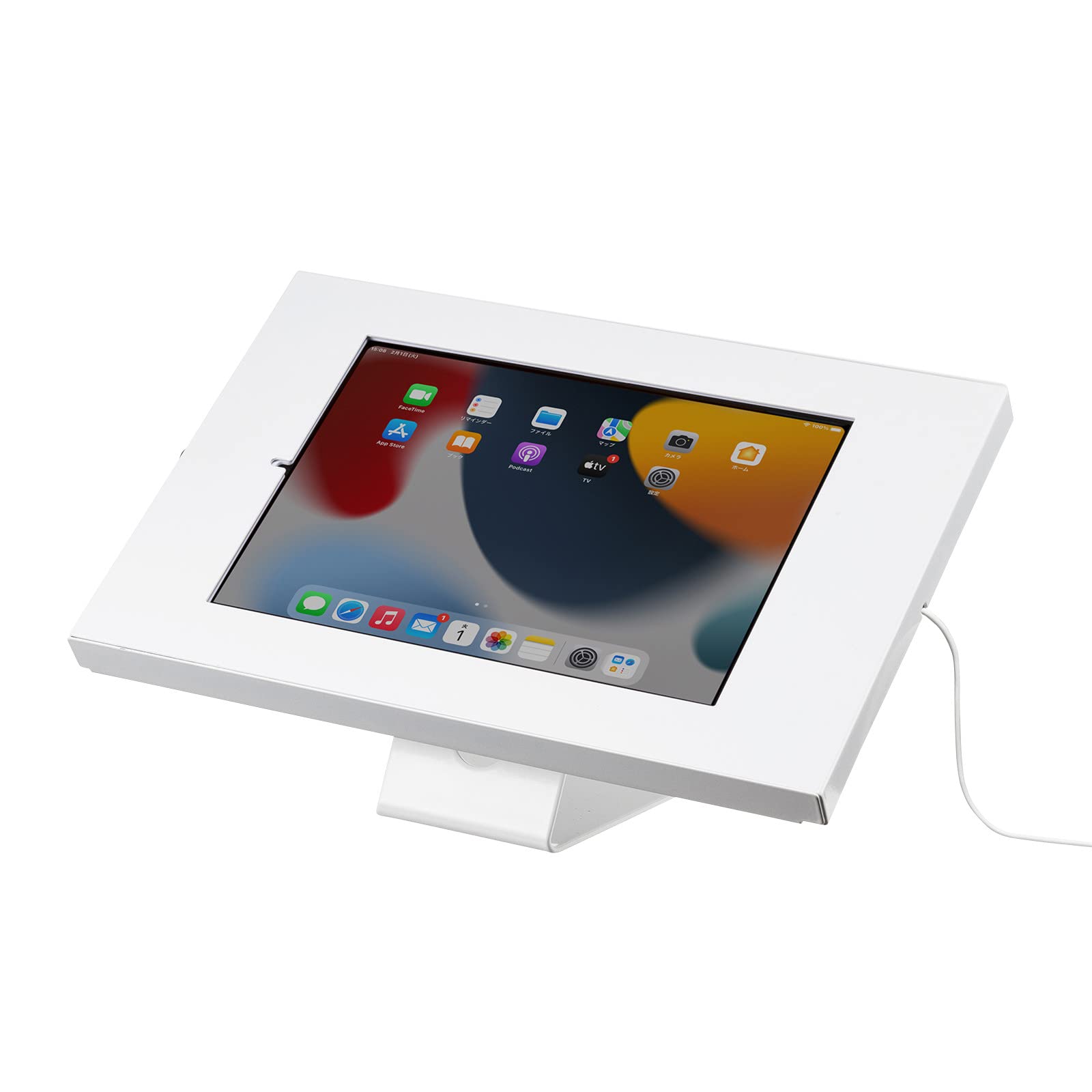

Sanwa Supply CR-LASTIP34W Steel Case with Stand for iPad (White)