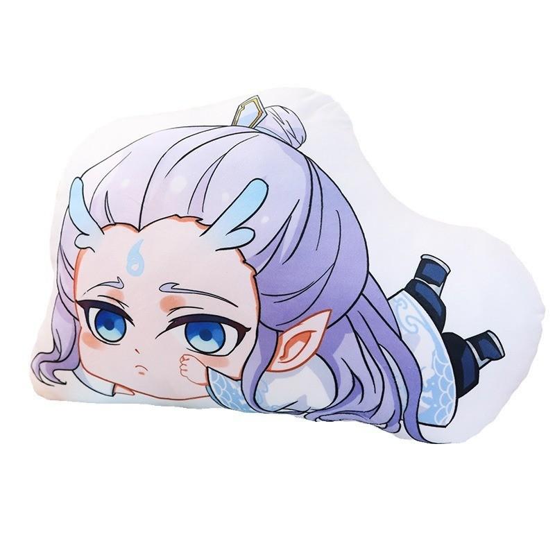 Zha Ne 2 Aobing Plush Toy Stuffed Doll Lying  Cartoon Fans Home Furnishings