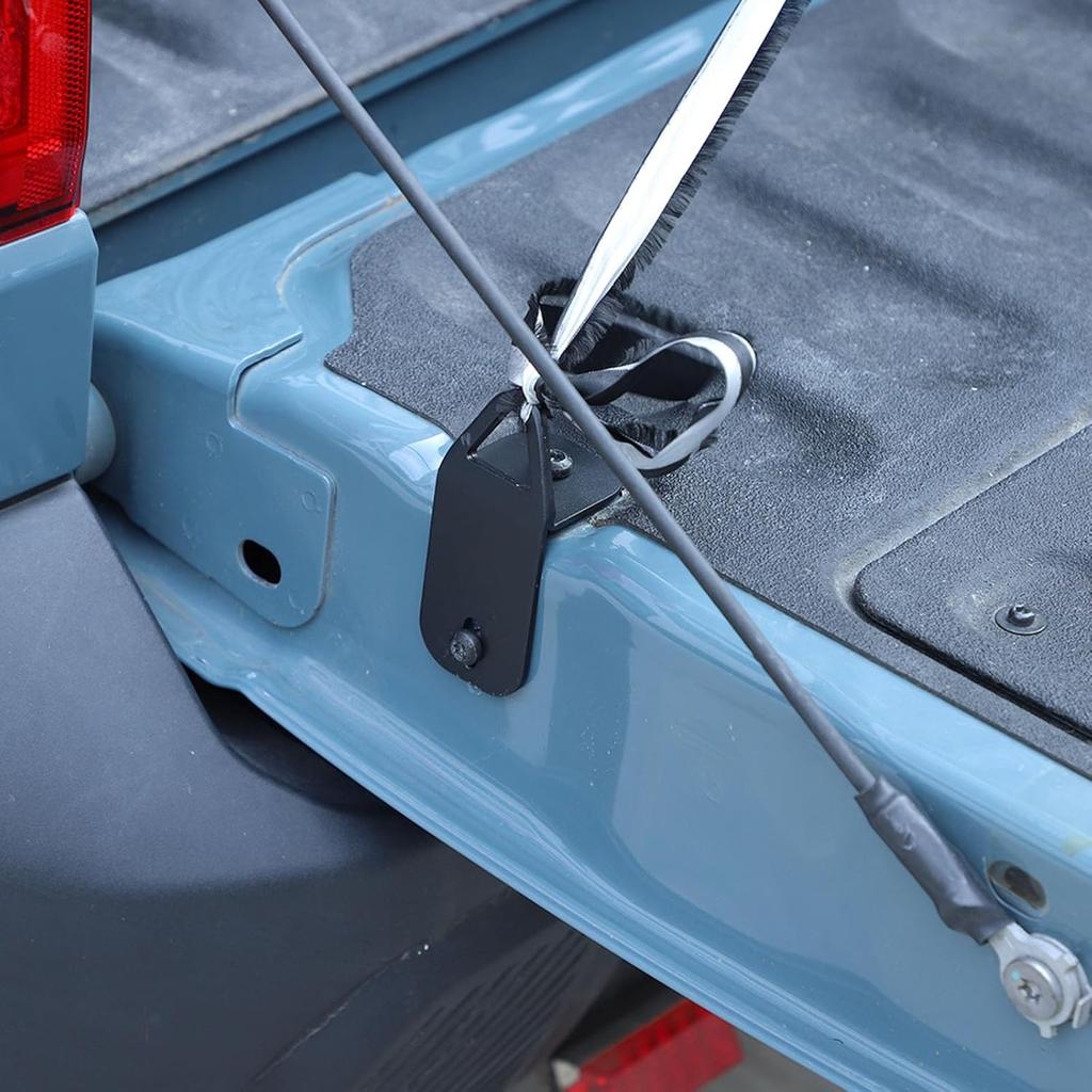 Car Tailgate Tie Down Anchor Bed Cleat Compatible with Ford Maverick 2022-2025 Truck Tailgate Bed Tie Down Anchors Rings Trailers Hook Cargo Bolt