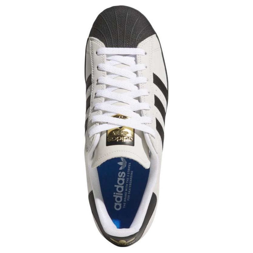 adidas Superstar ADV Crystal White Black Men Sneakers Cream Core-Black Cloud-White JH8138