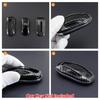 1PC Carbon Fiber ABS Car Key Fob Shell Cover for Tesla Model X 2016 2017 2018      Accessories