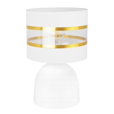 Lampe de Chevet, Abat-jour Doré Élégant, 20 Cm