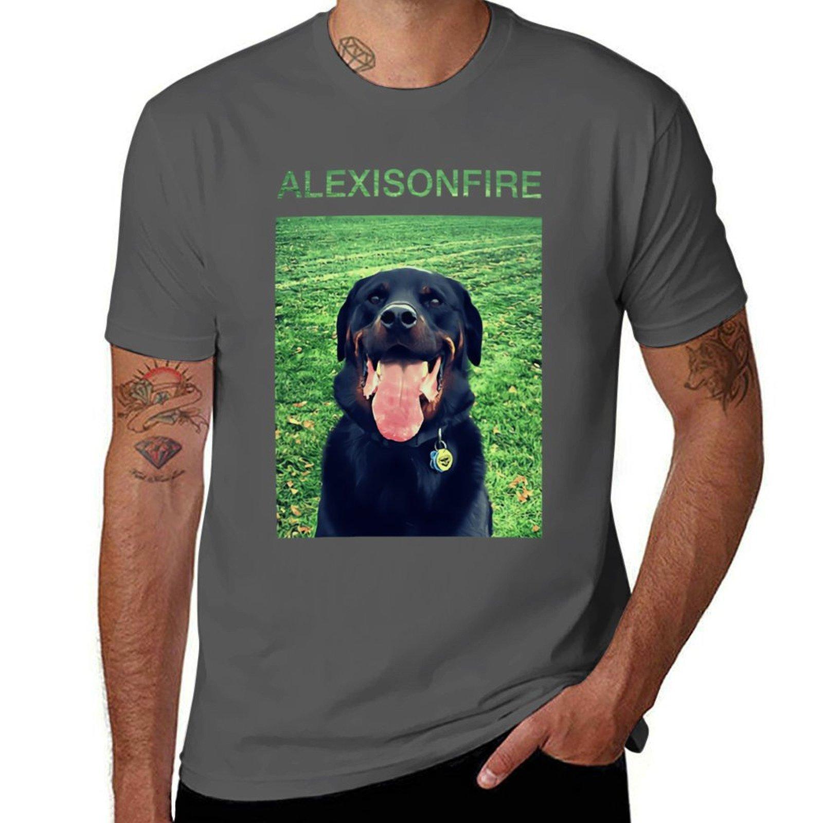 

Dog Alexisonfire Merch Classic . T-Shirt graphic t shirts for man cotton t shirt pack T-Shirt 4XL