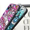 Pokemons Eevees Umbreons Sylveons Stained Glass Phone Case For Apple iPhone 16 15 14 13 12 11 Pro Max XS Max 8 Plus Cover Cases